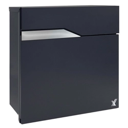 vendita online Cassetta postale nettuno colore ghisa/grigio antracite 37×11×37 cm. Cassette postali, bacheche e casellari Alubox